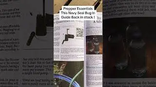 Survival Guide Back in Stock: Master Crisis Skills #prepper #essentials