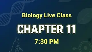 Biology Chapter 11 | Live Class at 7:30 PM #pseb #11th #biology #psebeminencehub #live #psebstudents