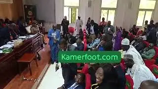 Proclamation des r&eacute;sultats de Samuel Eto'o  r&eacute;&eacute;lu pr&eacute;sident de la Fecafoot