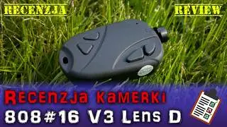 |RECENZJA| Kamerki 808#16 V3 do małych dronów, FPV 720p Keychain