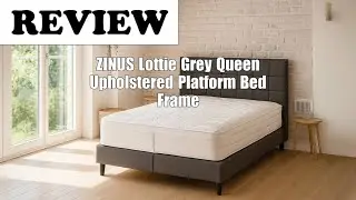 ZINUS Lottie Queen Bed Frame Review: Easy Assembly, No Box Spring Needed 2025