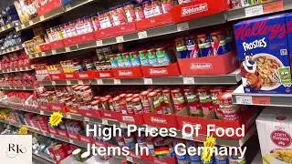 High Cost Of Food Items In 🇩🇪 Germany