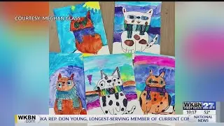 Mercer students&rsquo; art show raising money for animal shelter