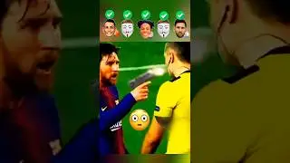 Player vs referee 😡 #football #playervsplayer