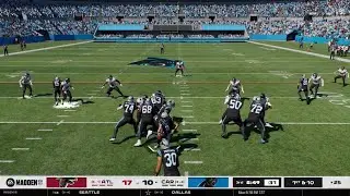 Madden NFL 26 Falcons Panthers week 7 (FFY3) second half