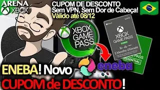 ENEBA! NOVO CUPOM para GAME PASS BARATO! Game Pass Ultimate, Essencial e PREMIUM! | Arena Xbox