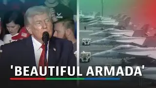 Trump says another 'armada' floating towards Iran right now | ABS-CBN News
