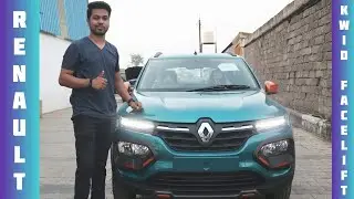 2019 Renault Kwid Facelift Climber || Zanskar Blue Colour || Interior & Exterior -Review