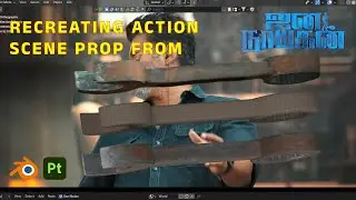RECREATING A CGI PROP FROM - JANANAYAGAN MOVIE TRAILER (ACTION SCENE)
