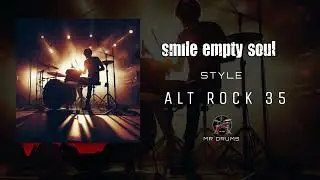 Alternative Rock Drum Track | Smile Empty Soul Style | 88.5 BPM