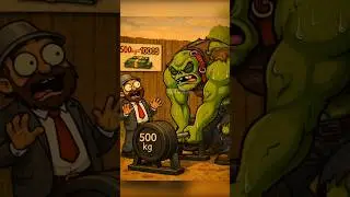 Plants vs Zombies: 500kg challenge #pvz