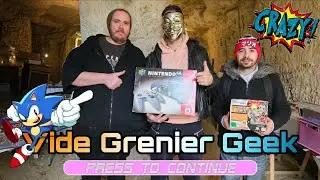 ☆VIDE GRENIER GEEK☆ Des ARTEFACTS du RETROGAMING sont dans cette GROTTE !! 🤩🎮🕹🧸🪀