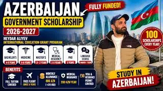 Azerbaijan Government Scholarship 2026 | Bachelor, Master, PhD & Medicine | No IELTS & Fee Required