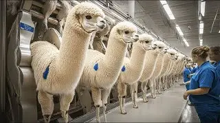 ALPACA Wool Processing: How Farmers Raise Alpacas for Fleece | Premium Fleece Production