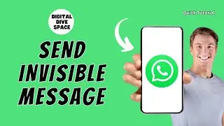 HOW TO SEND INVISIBLE MESSAGE ON WHATSAPP
