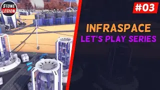 InfraSpace - Part 3 - Mass Production of Blue & Green Research & Road Upgrades