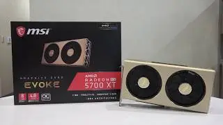 Elegancki  design z kolorystyką szampana | MSI Radeon&trade; RX 5700 XT EVOKE Unboxing