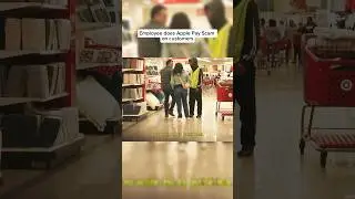 Fake Employee Apple Pay Scam on Customers 😂 #funny #prank #applepay #scam #angry