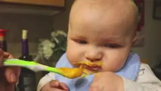 Fitzy's First Feast!