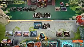 MTG Arena Standard Ramp Portal vs Control