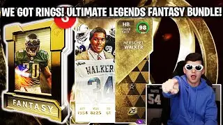 WE GOT RINGS! ULTIMATE LEGENDS FANTASY BUNDLE! | MADDEN 21 ULTIMATE TEAM
