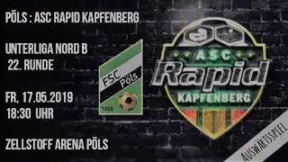 P&ouml;ls : Rapid Kapfenberg - 2:1 (2:0)