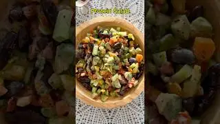 High-Protein Salad in 1 Minute 🥗🔥 (Kidney Beans + Avocado Mix)#shorts #snacks #trending #viral