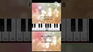 jennifer lopez on the floor piano | jennifer lopez on the floor piano tutorial | on the floor piano