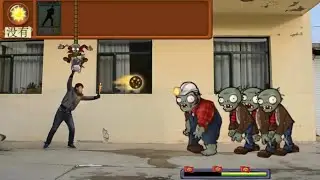 REAL LIFE : Animation vs Plants vs. Zombies II