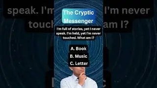 The Cryptic Messenger  #brainteasers #learnenglish #challengeaccepted #mindgames