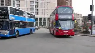 Buses at Canning Town - part one - 22nd February 2020