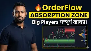 👉 Absorption কী? | Big Players কীভাবে Market ধরে রাখে? Orderflow Bangla 