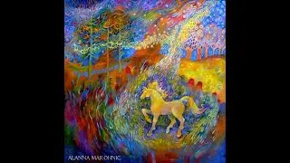 'Ecstatic Realms' Acrylic Paintings Alanna Marohnic