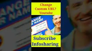custom url for youtube channel ? #youtubeshorts #shorts #ytshorts #customurl #youtube