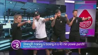 Rumble Boxing: 45-min power punch + Strength training