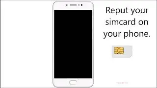 How to fix sim card problem in phone ? / 