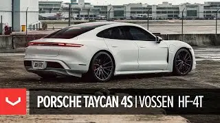 Porsche Taycan 4S | Hybrid Forged HF-4T [Lowered on Factory Suspension]
