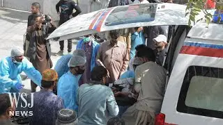 Pakistan Bombing Kills Dozens Outside Mosque | WSJ News