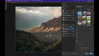 Landscape mixer - Adobe Photoshop