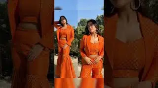 party wear designer Sharara cord set #fashion #designerwear #shorts