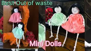 Splendid Ideas from Plastic Bottle Caps | Best out of Waste | Mini Dolls