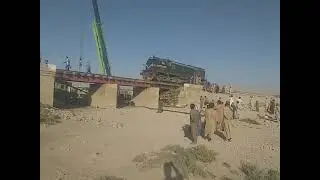 Bridge trial is completed successfully Quetta division @QuettaRailography 