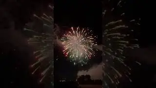 Fireworks - Lexington Blueberry Festival in Ohio #fireworks #firework #awesome #beautiful #amazing