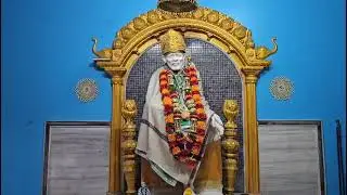 The view of SHIBPUR SAI MANDIR 🌹🙏Om sai ram 🌹🙏#om #shirdisaibabadevotees #live #saibaba #omsairam 