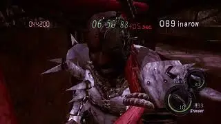 Resident Evil 5 Reunion Mercenaries Village with Ashley & Barry & Mutated Krauser