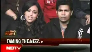 Ankit Fadia on NDTV Big Fight discussing Internet Censorship by Indian Government