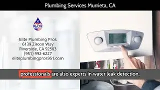 Plumbing Services Murrieta, CA
