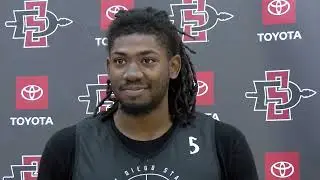 SDSU MEN'S HOOPS: DAVIS, COMPTON & GWATH PREVIEW IDAHO STATE - NOV 7 2025