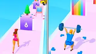 Gender Run 3D | Super Satisfying and Relaxing Android&ios Pro Gameplay