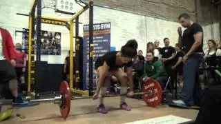 IDFPA National Single Lifts 2014 - Ladies Division Deadlift -50.5kg to -55.5kg